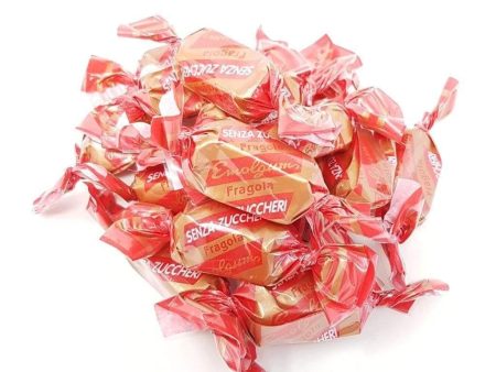 Strawberry sugar-free gummy candies - 1kg pack ITALGUM on Sale