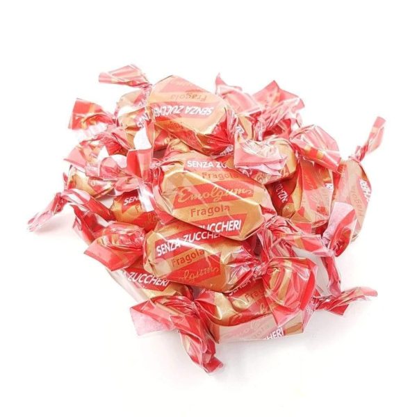 Strawberry sugar-free gummy candies - 1kg pack ITALGUM on Sale