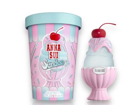 ANNA SUI SUNDAE PRETTY PINK EAU DE TOILETTE 50ML For Sale