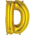 14  Gold Alphabet Balloon For Discount