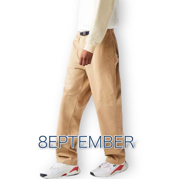 Lacoste Casual Trousers For Men XH2755 Supply