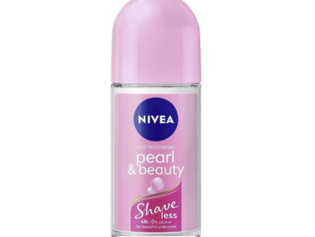 Nivea Pearl & Beauty Shave Less Roll On 50ml Supply