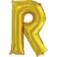 14  Gold Alphabet Balloon For Discount