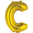 14  Gold Alphabet Balloon For Discount