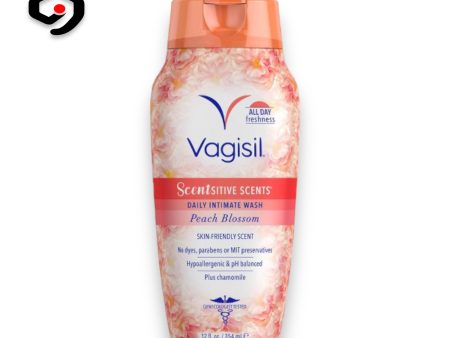 Vagisil Scentsitive Scents Peach Blossom Intimate Wash 354ml Sale